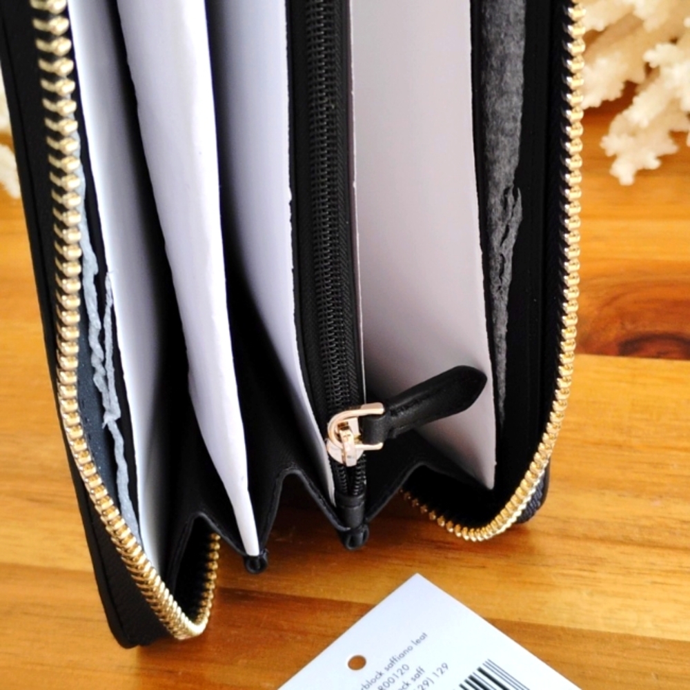Kate Spade 💥 NWT 💥 Staci Colorblock Large Continental Wallet. Elegant A+ - Picture 9 of 17